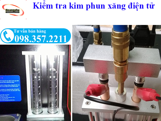 Kiểm tra làm sạch kim phun xăng
